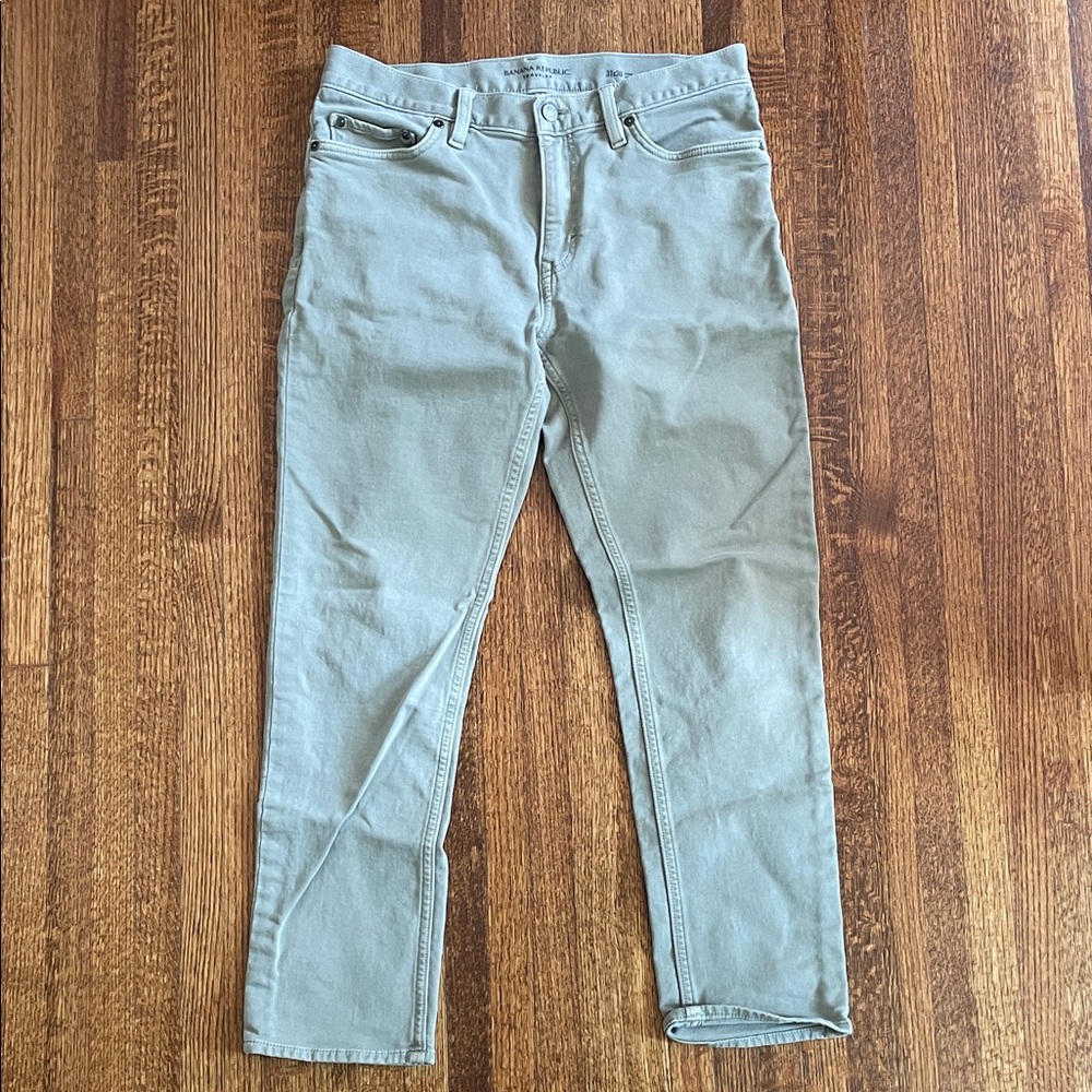 Banana Republic Gray Slim Jeans